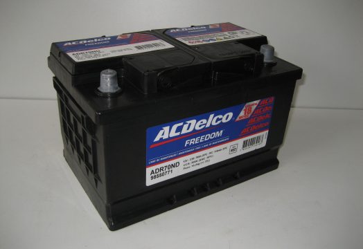 Bateria ACDelco ADS70ND Comp280 larg175 alt175