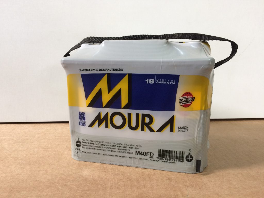 Bateria Moura M40SR - Ponto das Baterias - Criciúma / SC