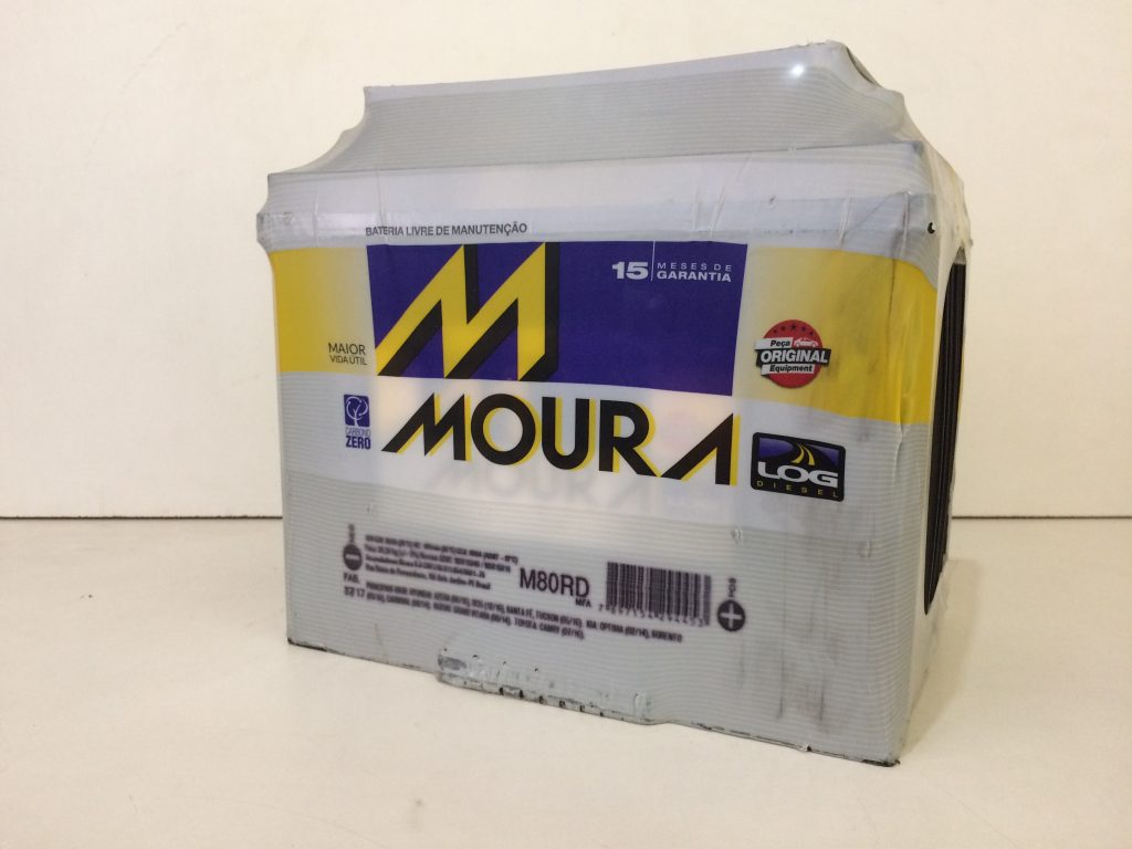 Bateria Moura M80RD - Ponto das Baterias - Criciúma / SC